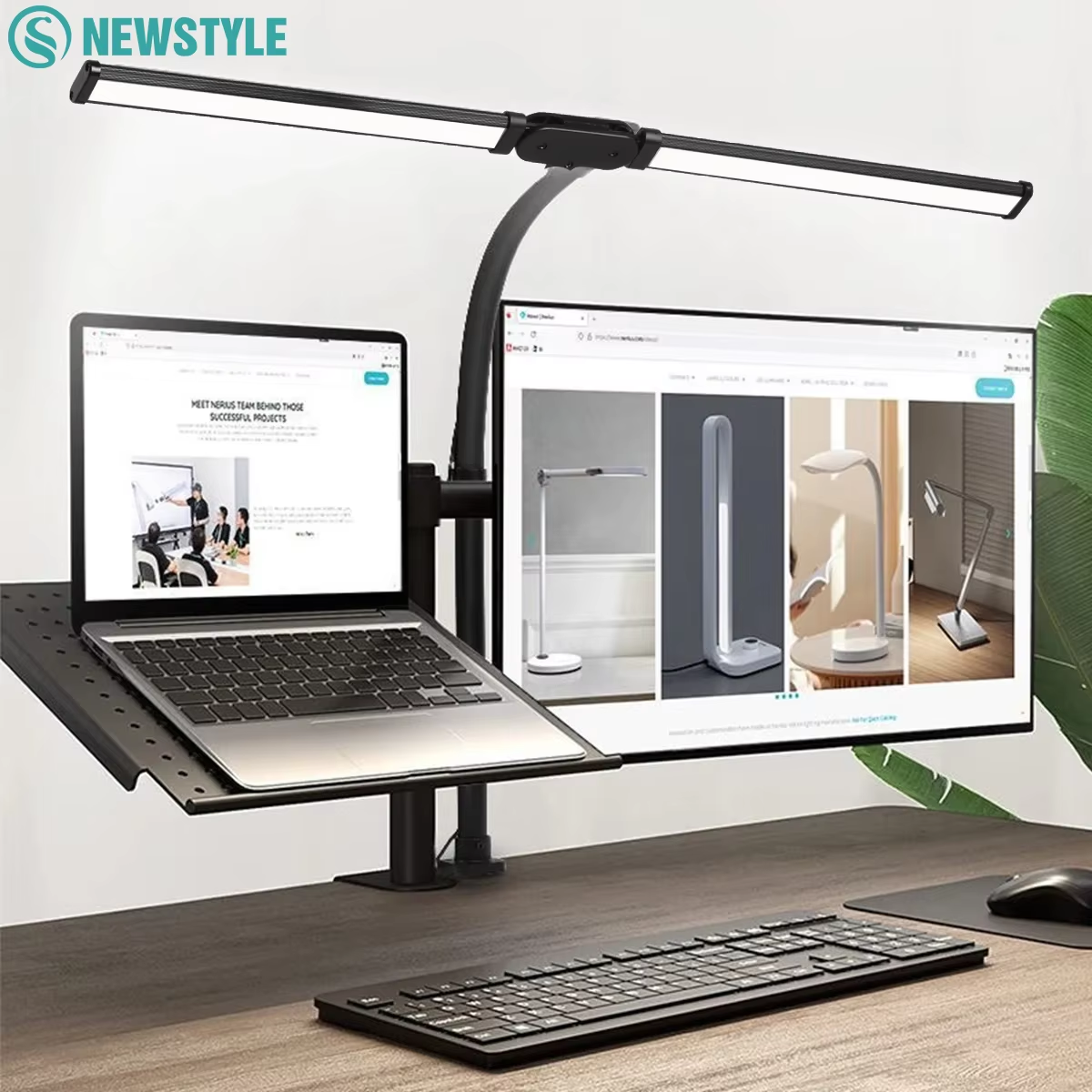 Eye-care LED clip desk lamp– color temperatures